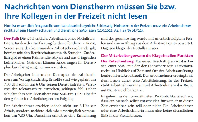 Dienstvereinbarung