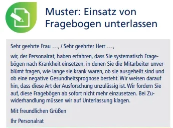 Musterschreiben